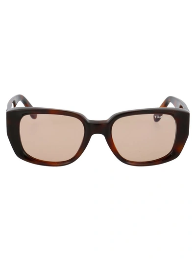 Tom Ford Sunglasses In 52e Brown