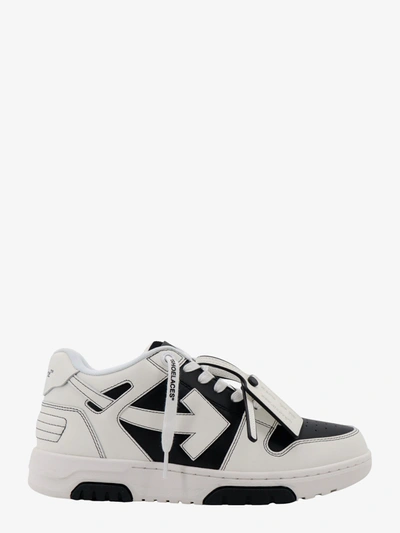 Off-white Out Of Office Calf Leather In Black