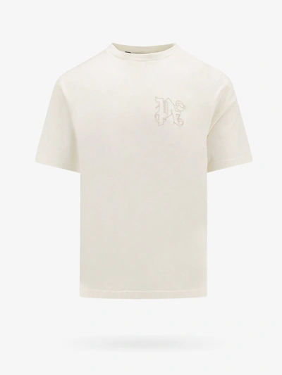 Palm Angels T-shirt With Logo In White
