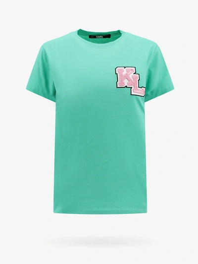 Karl Lagerfeld T-shirt In Green