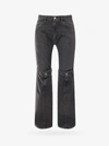 Coperni Paneled Mid-rise Straight-leg Jeans In Black