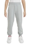 Nike Sportswear Icon Fleece Easyon Big Kids' Loose Jogger Pants In Grey