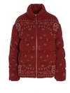 Alanui Woman Down Jacket Red Size S Virgin Wool