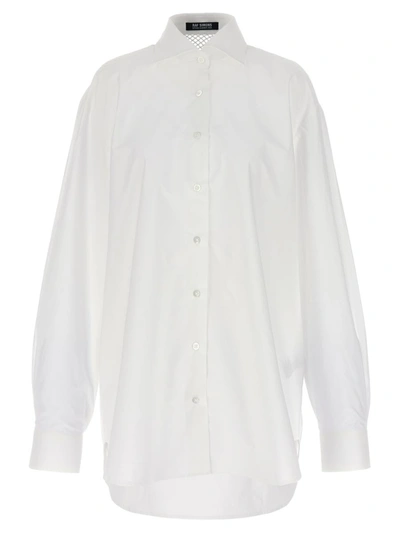 RAF SIMONS RAF SIMONS MESH INSERT SHIRT