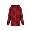 Burberry Windbreaker Jacket Women In Red