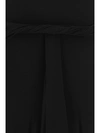Rick Owens Twist-detailing Midi Skirt In Black