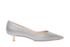 Stuart Weitzman With Heel In Silver