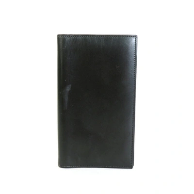 Hermes Hermès -- Black Leather Wallet  ()