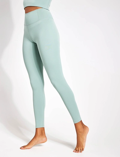 Girlfriend Collective Float High Waisted Legging In Blue