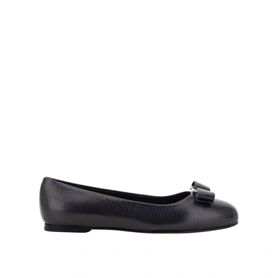 FERRAGAMO SALVATORE FERRAGAMO VARINA BALLERINA FLATS
