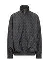 Gcds Reversible Lightweight Windproof Jacket In Black