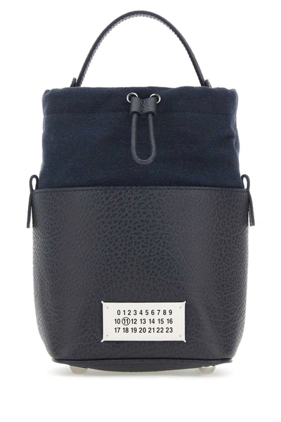 Maison Margiela Mini 5ac Bucket Bag In Grey