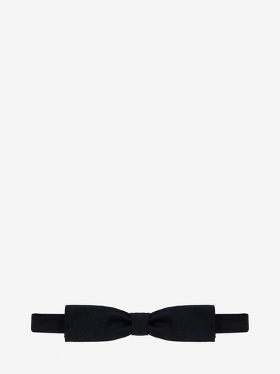 Dsquared2 Mogador Silk Bow Tie In Nero