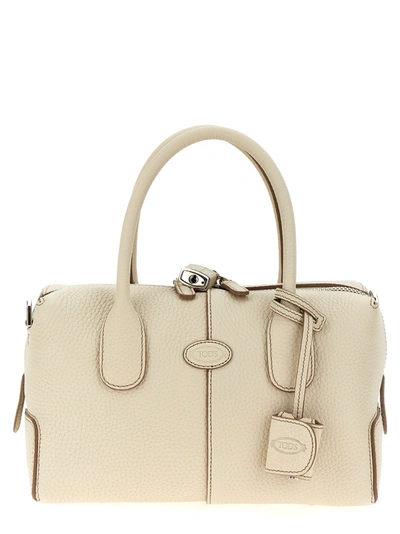 Tod's Bauletto T Case Hand Bags White