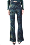 Diane Von Furstenberg Trousers In Multicolor