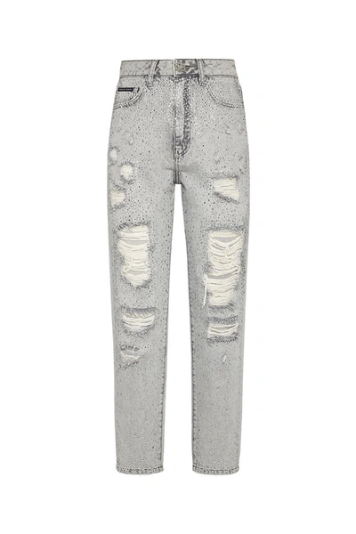 Philipp Plein Jeans In Navy