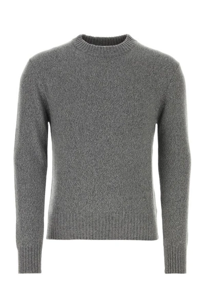 Ami Alexandre Mattiussi Sweater In Gray