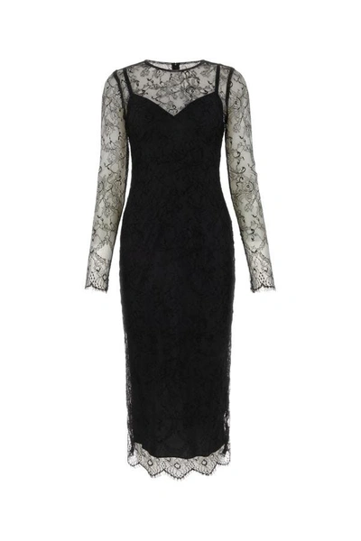 Dolce & Gabbana Woman Black Lace Dress