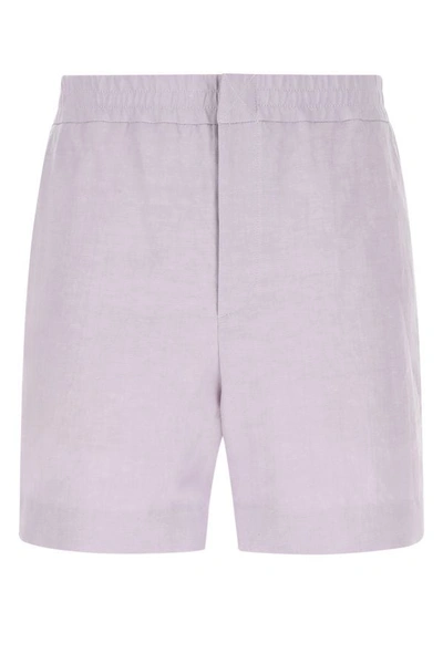 Fendi Elastic Waist Bermuda Shorts In Pastel