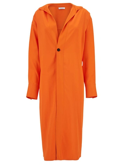 Ferragamo Coat In Orange