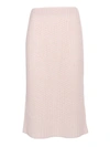 Fabiana Filippi Pink Midi Skirt In Pink