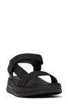 FITFLOP SURFF TWO TONE WEBBING PLATFORM SANDAL