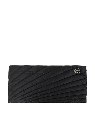 Moncler Genius Radiance Woven Scarf In Black