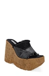 ZIGI YULIXA WEDGE PLATFORM SANDAL