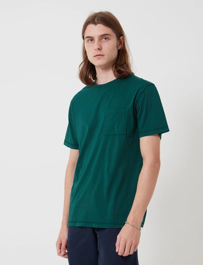 Bhode Besuto Organic Cotton T Shirt Forest Green