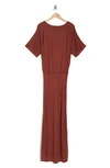 GO COUTURE GO COUTURE DOLMAN SHORT SLEEVE MAXI DRESS