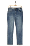 Kut From The Kloth Katy Mid Rise Cotton Stretch Boyfriend Jeans In Nemesia Clean