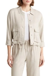 SPLENDID PUGLIA DRAWSTRING WAIST JACKET