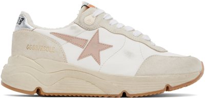 Golden Goose Woman Trainer Running Sole In White