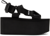 Moschino 80mm Nylon Platform Sandals In 00a * Fantasy Color