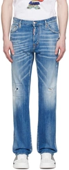 DSQUARED2 BLUE ROADIE JEANS