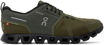On Cloud 5 Waterproof Sneakers 59.98840 In Olive Black
