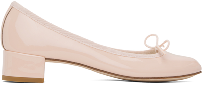 Repetto Pink Camille Heels In 899 Icone