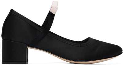 Repetto Guillemette Mary Janes In Black,pink