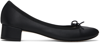 Repetto Black Camille Ballet Heels In 410 Black