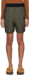 ISA BOULDER SSENSE EXCLUSIVE KHAKI SHORTS