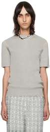 ISA BOULDER SSENSE EXCLUSIVE GRAY FLOAT T-SHIRT