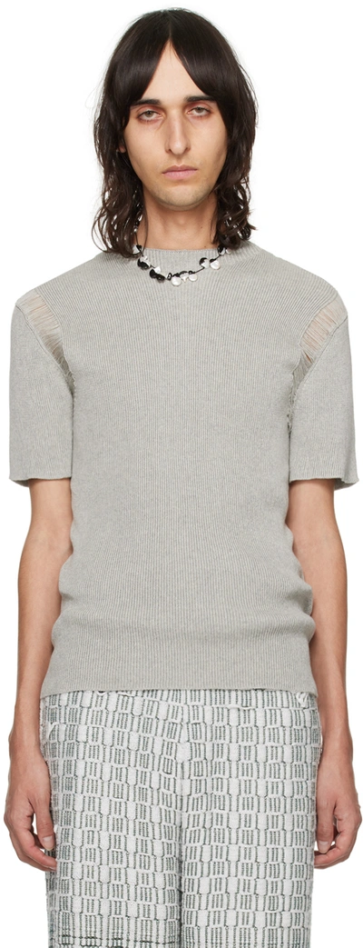 Isa Boulder Ssense Exclusive Grey Float T-shirt In Grey