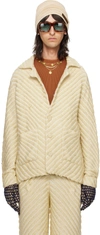 Isa Boulder Ssense Exclusive Beige Jacket In Oatmeal
