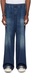 VALENTINO BLUE FADED JEANS