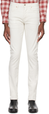 TOM FORD OFF-WHITE SLIM-FIT JEANS