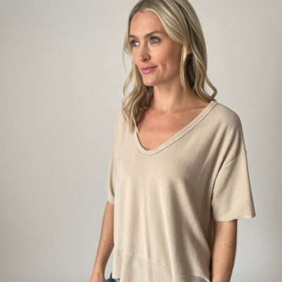 Six Fifty Dolan Top In Brown