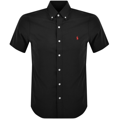 Ralph Lauren Oxford Short Sleeve Shirt Black