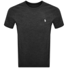 RALPH LAUREN RALPH LAUREN CREW NECK SLIM FIT T SHIRT BLACK