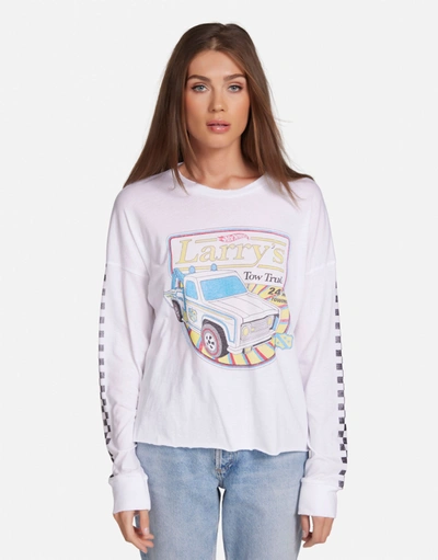 Lauren Moshi Luella Hot Wheels™ Tow Truck In White