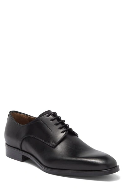 To Boot New York Seth Plain Toe Derby In Crust Nero